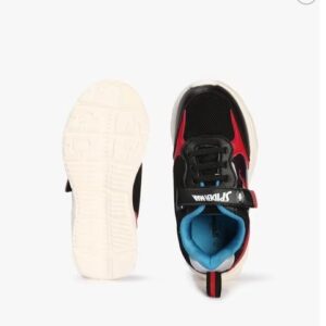 DISNEY Boys Spiderman Print Low Top Shoes colour black size 13