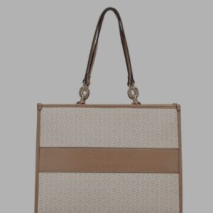 GUESS Women Typography Structured Shoulder Bag