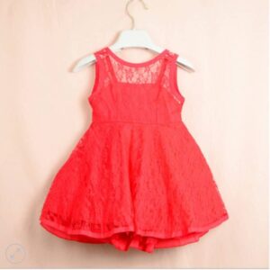 Private Label Fashionable Kids Wear Size 20 Red Color