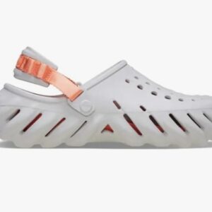 Echo Clog Crocs Unisex Adult Colour Grey Size UK 8