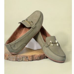 Hush Puppies Women Casual Horsebit Loafers Olive Green Colour Size UK 5