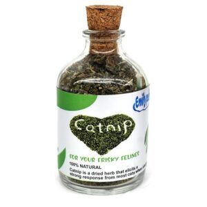 Emily Pets Natural Attractive Mint Fragrance Catnip For Cats Kitten 50Ml