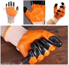 Nylon Gardening Gloves Cut Proof Garden Gloves Set