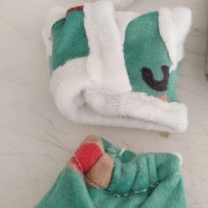 Green Color Woolen Laddu Gopal Dress 2Point4