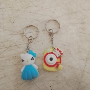 Two Keychains Minni Colourful