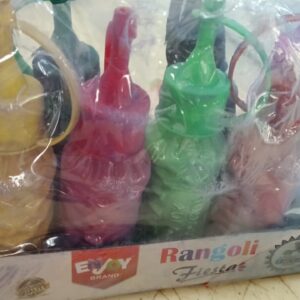 Rangoli Color Bottles 9 Pc