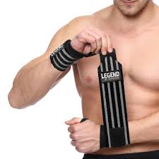 Wrist Supporter For Gym With Adjustable Strap Thumb Loop Cotton Wrist Support