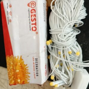 Gesto Warm White Led String Lights 12Mtr
