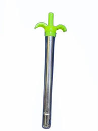 Green And Silver Stainless Steel Kitchen Gas Lighter