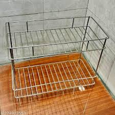 Spice Rack Dish Shelf Rack Stand Dish Drainer Kitchen Item Kitchen Set