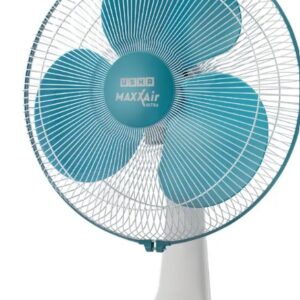 Usha Maxx Air Ultra Anti Dust 400Mm 55 Watt Table Fan Light Blue