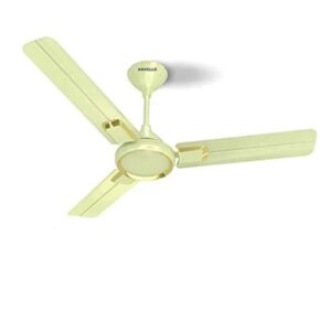 Havells Glaze Es 53W Pearl Ivory Gold 1200 Mm Ceiling Fan For Home