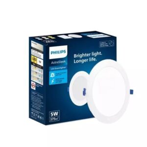 Philips Astra Sleek 15 W Plastic Round Led Downlight Warm White