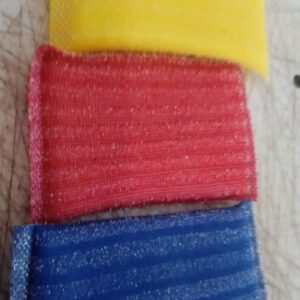 Multi Color Scratch Proof Kitchen Utensil Scrubber Pad Pack Of 3