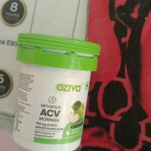 Oziva Metabolic Acv Moringa Green Apple Flavour 3 Tablet