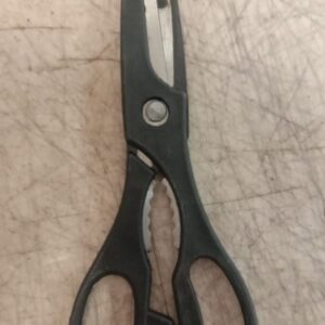 Black Handle Kitchen Scissors