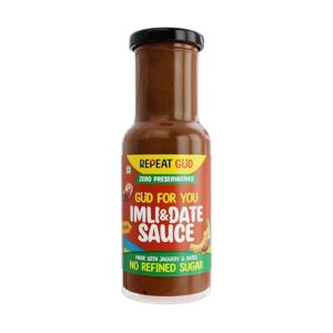 Repeat Gud Healthy Imli Date Sauce Natural Ingredients 225Gm