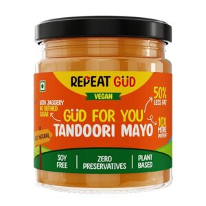 Repeat Gud Vegan Tandoori Mayo Chemical Free 180Gm