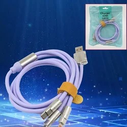 1 M 3 In 1 Multi Super Fast Charging Cable