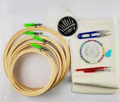 Manrish Embroidery Beginner Supplies Tool Kit