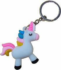 Keychain Cute Fashion Pony Unicorn Keyhorn