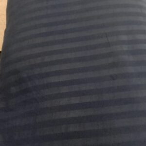 Navy Blue Linen Pillow