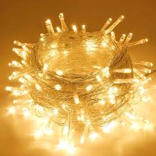 Gesto Warm White Led String Lights 12Mtr