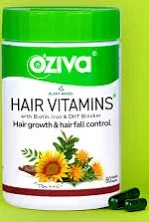 Oziva Hair Vitamins 60 Capsules
