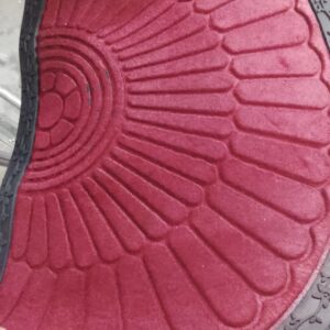 Red And Black Rubber Floor Mat