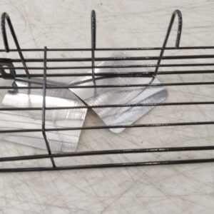 Metal Storage Basket With Hooks