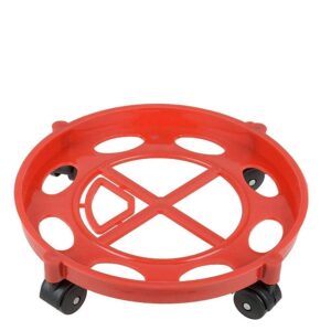 Durable Plastic Gas Cylinder Trolley With Wheels