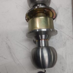 Dorset Cylindrical Door Lock 60Mm Backset Stainless Steel Left Right In Out