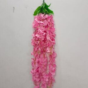 Dn Enterprises Colorful Artificial Garlands Leaves Hanging For Home Decor Pink