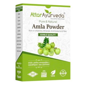 Attar Ayurveda Pure Amla Powder For Hair Growth 250G