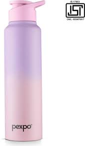 Pexpo 950 Ml Steel Bottle Pack Of 1 Pink