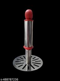 Sn Stainless Steel Potato Masher Vegetable Masher Pav Bhaji Masher
