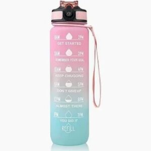 Water Bottle Multi Colour 1 Litre
