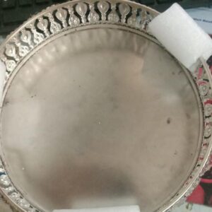 Silver Plated Pooja Plate