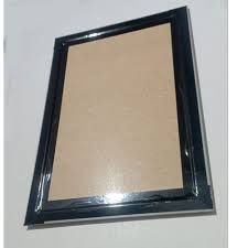 18 Inch Teak Wood Glass Mirror Pack Of 3