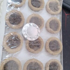 Wood Sambrani Dhoop Cup Pack Of 24 With Burner Plate