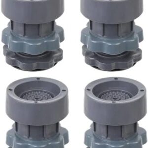 Round Wooden Fiberboard Hooks 4Pcs