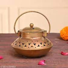 Metal Hanging Lantern Tea Light Candle Holder