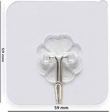 Strong Self Adhesive Hooks Reusable Wall Hooks For Hanging 10 Pics