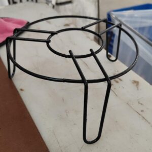 Round Flower Pot Stand Iron Plant Stands Home And Garden Decor 4 Pisc