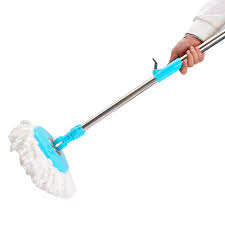Mop Stick For Floor Cleaning With 1 Refill