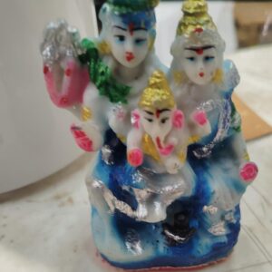 Marble Dust Lord Shiv Parivar Family Murti Statue Idol Shiva Family For Home