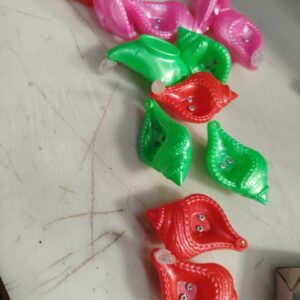 Water Sensor Unique Shankh Led Diya For Home Diwali Decoration 12Pcs