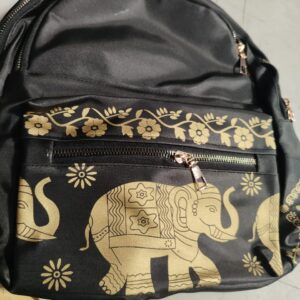 Black Stylish Travel Everydays Bag For Women