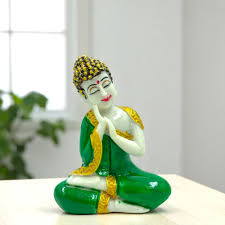Resin Decorative Gautam Buddha Statue Home