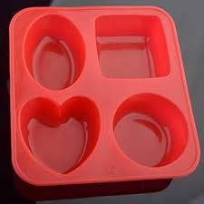 Red Silicone Chocolate Mold
